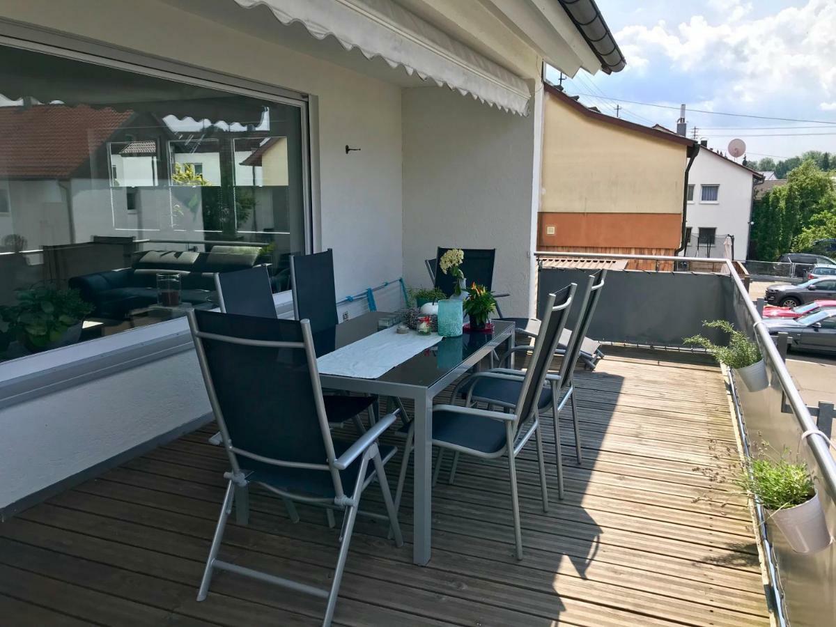 Apartamento Haus Mozartstrasse Mutlangen Exterior foto